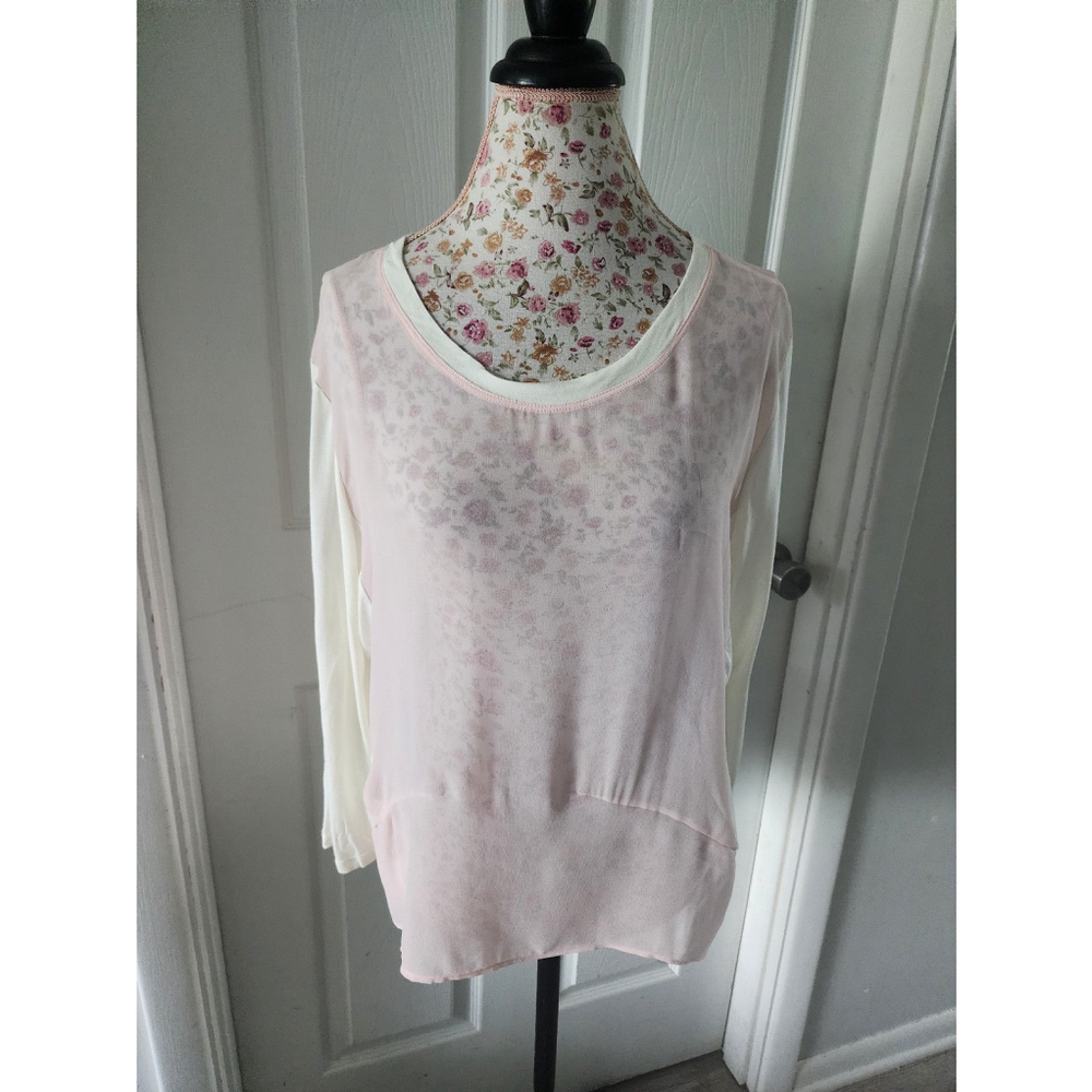 Mango NWT sheer blouse